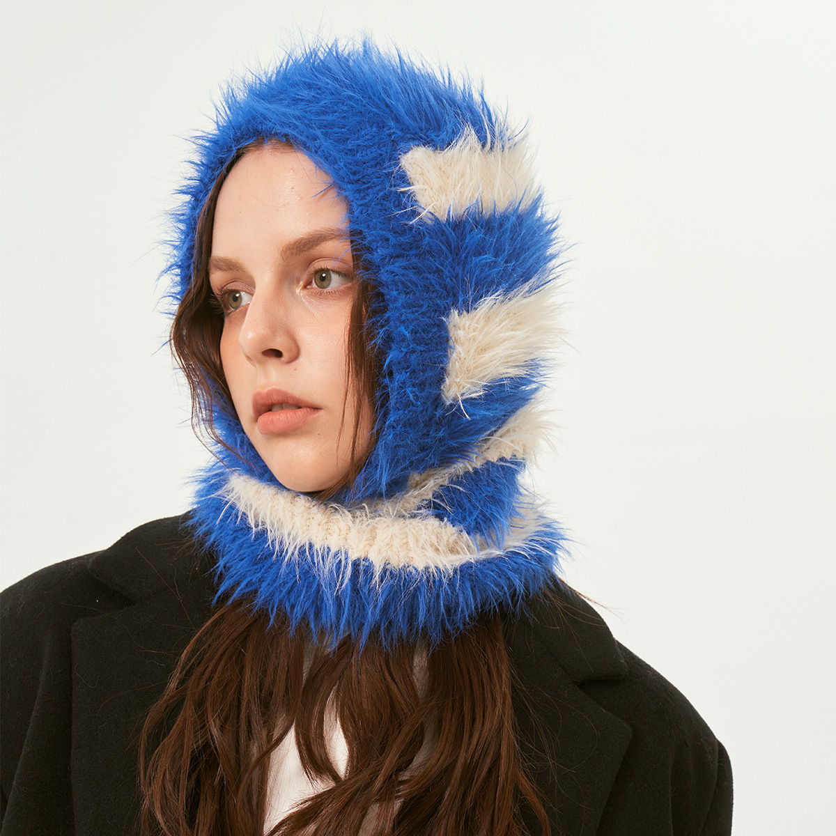 Wool Scarf Men - Winter Unisex Imitation Mink Hair Beanies