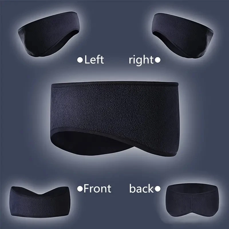 1Pcs Stylish Winter Headband E - Winter Headband Fleece ulasan dan harga