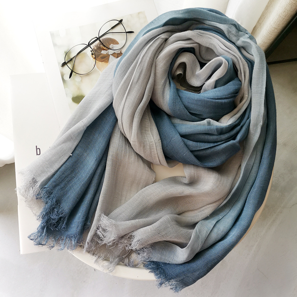 Japanese Style Unisex Cotton L - Shawl Wrap Winter ulasan dan harga