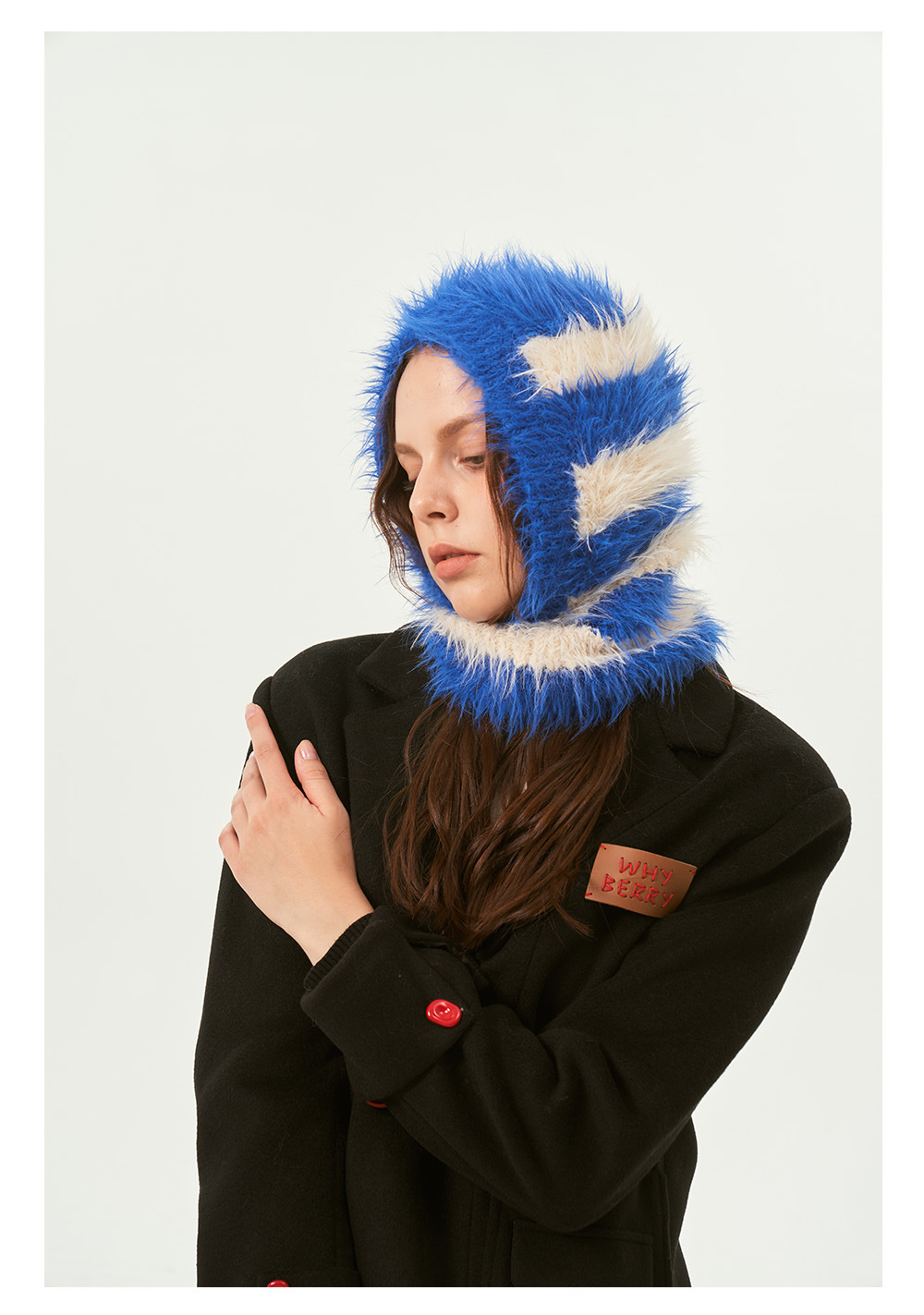 Winter Unisex Imitation Mink H - Wool Scarf Men ulasan dan harga
