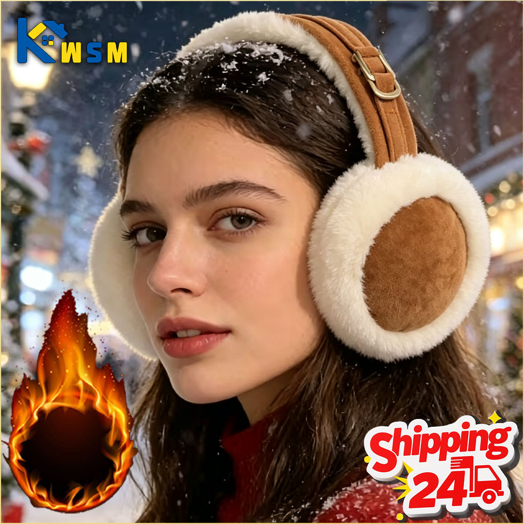 1-3PC Winter Earmuffs Soft War - Earmuffs Foldable ulasan dan harga